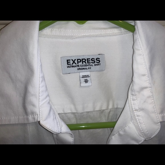 White button down dress shirt - Picture 5 of 7